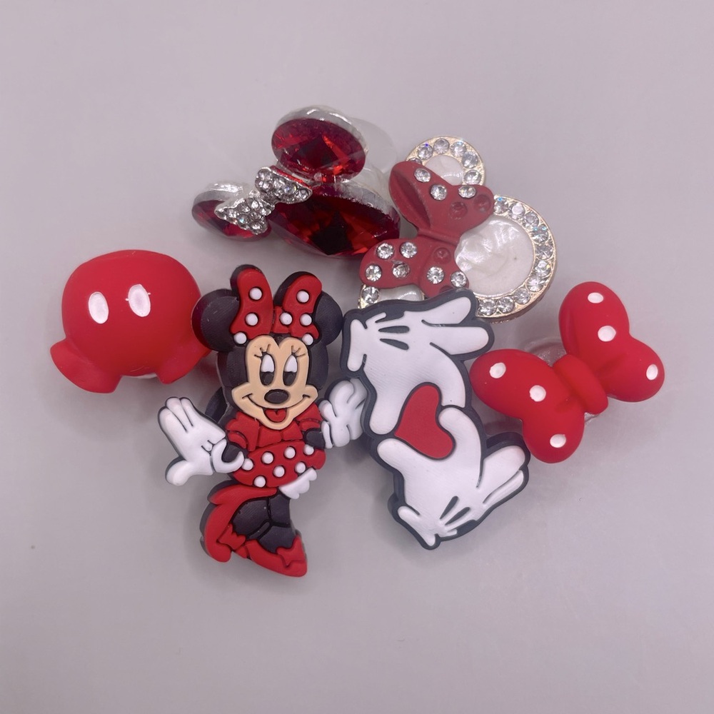 Minnie Croc Charms